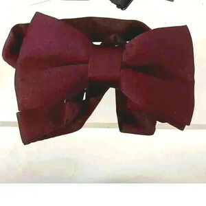 END YEAR CLEAR OUT H and M bow 🎀 tie maroon